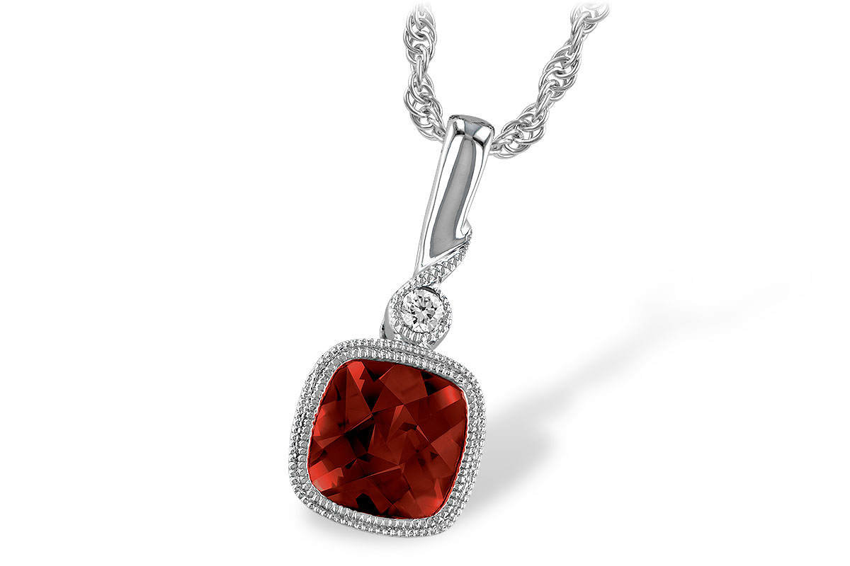 A229-89964: NECK 1.18 GARNET 1.20 TGW