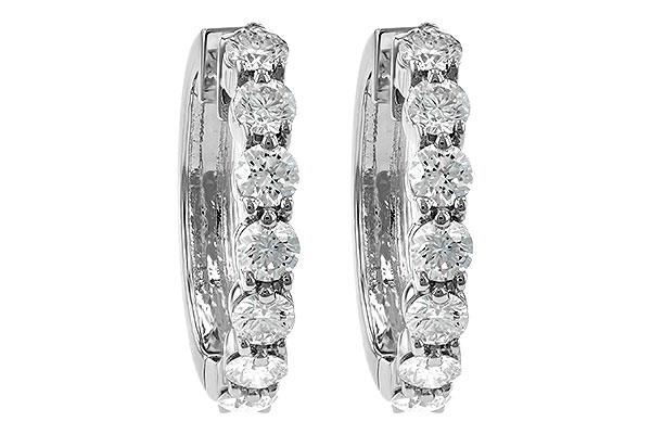 A231-67200: EARRINGS 2 CT TW