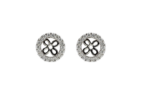 A233-49919: EARRING JACKETS .24 TW (FOR 0.75-1.00 CT TW STUDS)