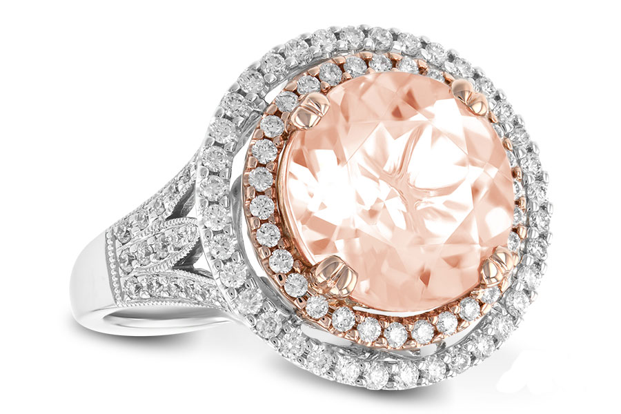 A234-40819: LDS RG 3.94 MORGANITE 4.50 TGW
