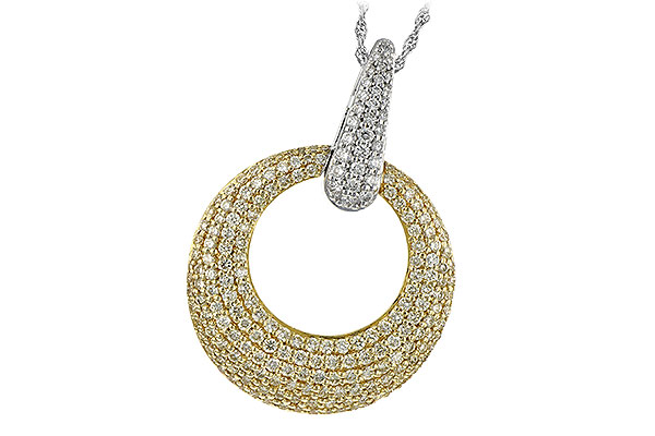 A235-30891: NECK 1.64 YELLOW DIAS 1.90 TW