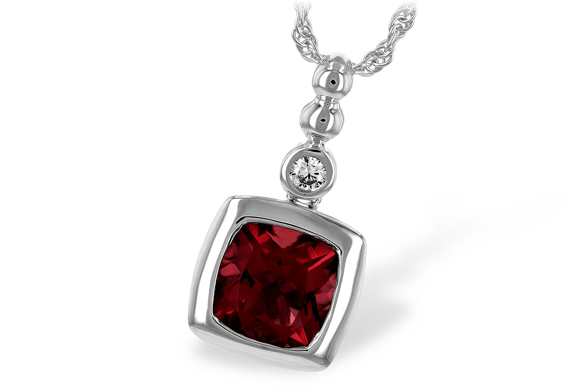 A235-32673: NECK 1.40 GARNET 1.44 TGW