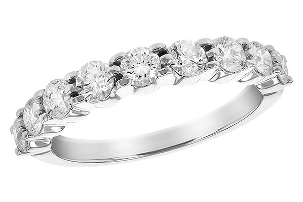 A235-32682: LDS WED RG 1.00 TW (9 STONES)