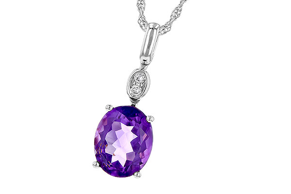 A236-27182: NECK 2.10 AMETHYST 2.13 TGW (10x8MM AMY)