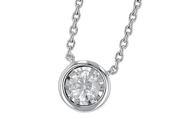 A318-91755: NECKLACE .24 BR (18")