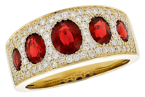 A318-95382: LDS WED RG 1.60 TW RUBY 2.00 TGW