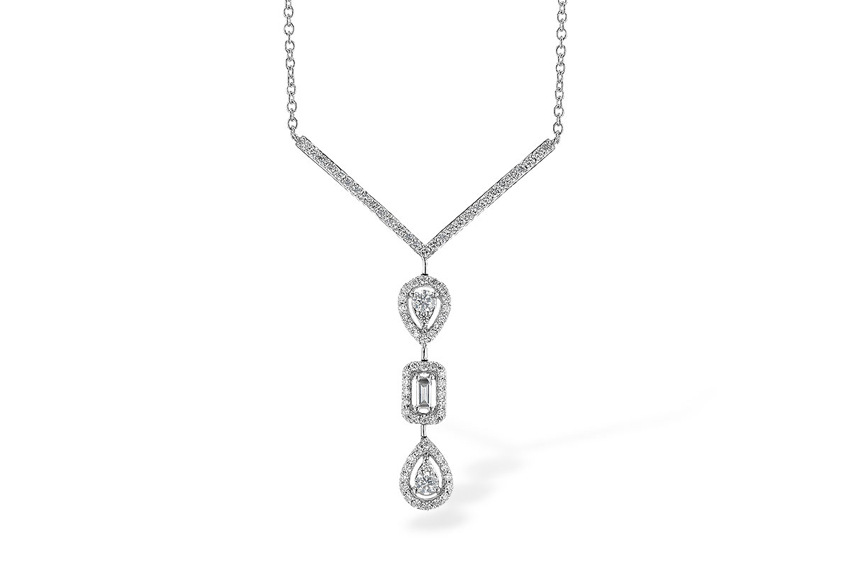 A318-95391: NECK .04 BAGUETTE .50 TW (18")