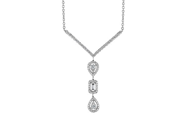 A318-95391: NECK .04 BAGUETTE .50 TW (18")