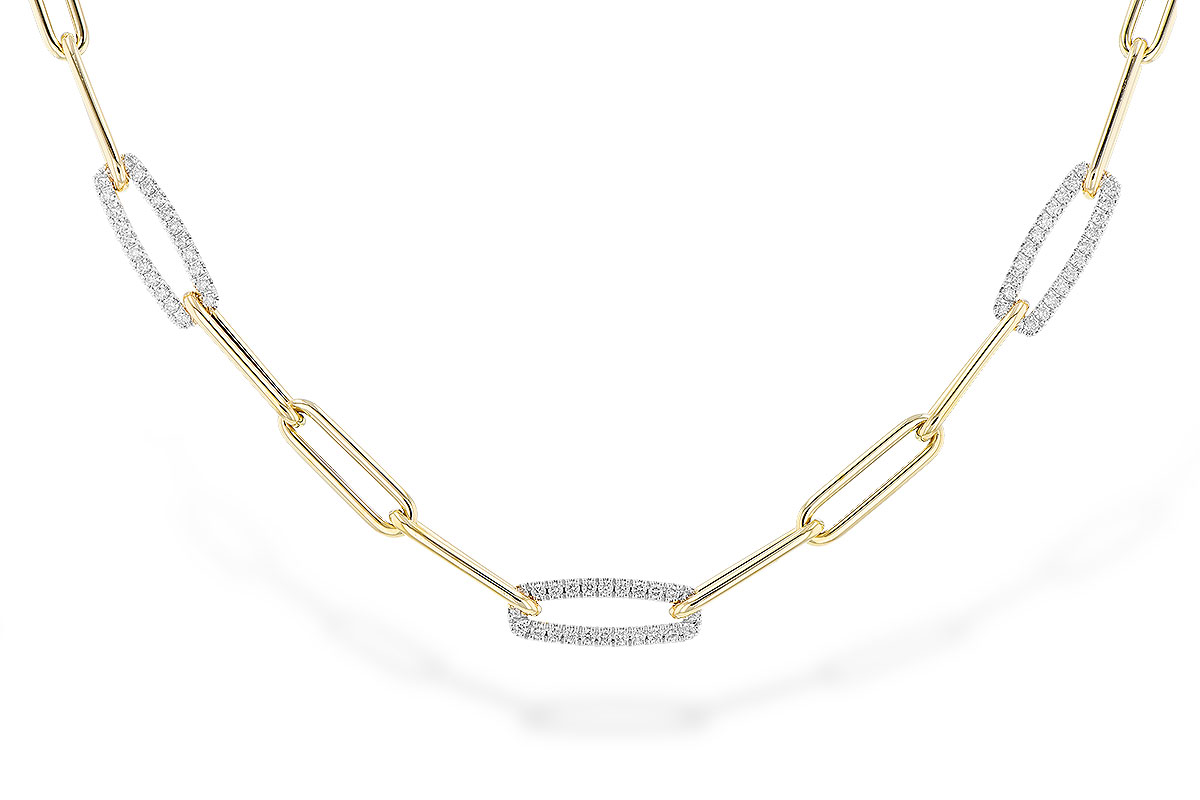 A319-82719: NECKLACE .75 TW (17 INCHES)