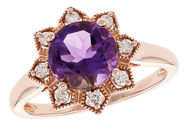 A319-87264: LDS RG 1.70 AMETHYST 1.84 TGW (8MM RD)