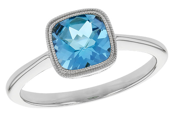A319-89000: LDS RG 1.45 CT SWISS BLUE TOPAZ