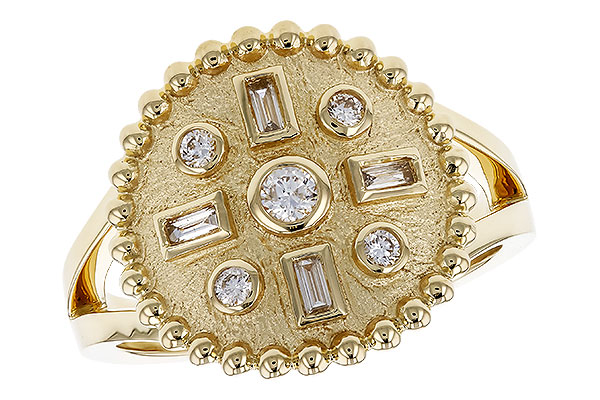 A319-89955: LDS DIA RG .05 TW BAG .19 TW