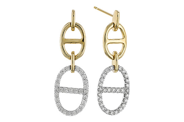 A319-90846: EARRINGS .36 TW