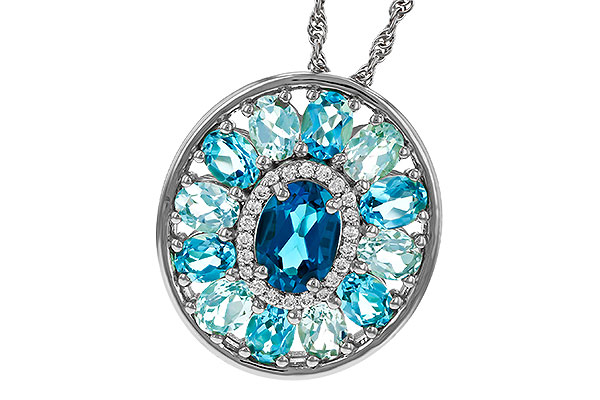 A320-79973: NECK 3.02 TW BLUE TOPAZ 3.10 TGW (7x5MM LBT CTR)