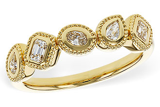 A320-80891: LDS DIA WED RG .34 TW FANCY CUT DIAS