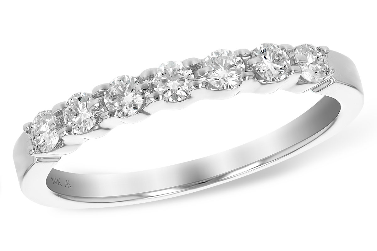B229-87182: LDS DIA WED RG .33 TW (7 STONES)