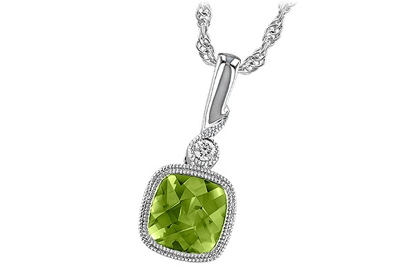 B229-89973: NECK .97 PERIDOT .99 TGW