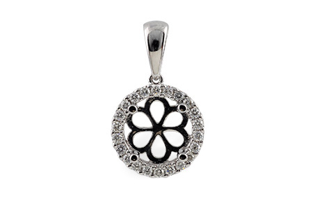 B232-59909: SEMI PENDANT .16 TW