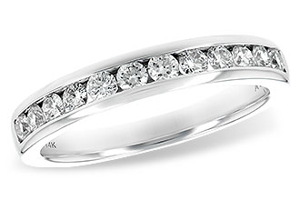 B234-44509: LDS WED RG .50 TW (12 STONES)