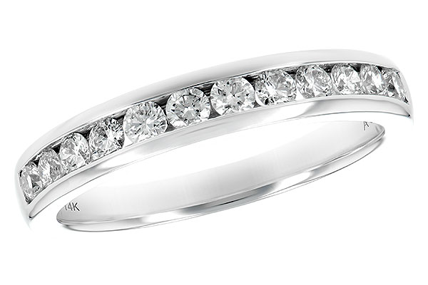 B234-44509: LDS WED RG .50 TW (12 STONES)