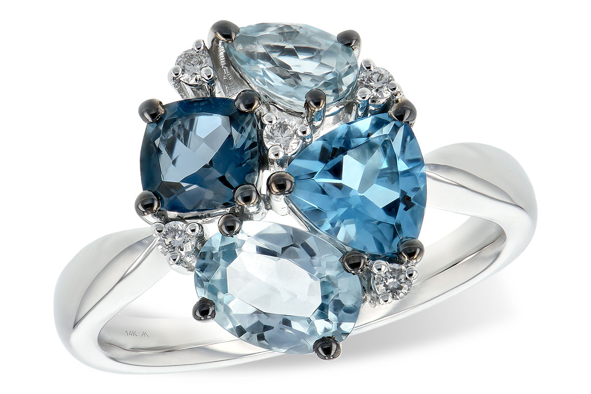 B235-29000: LDS RG 2.57 BLUE TOPAZ 2.65 TGW