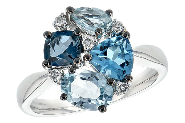 B235-29000: LDS RG 2.57 BLUE TOPAZ 2.65 TGW