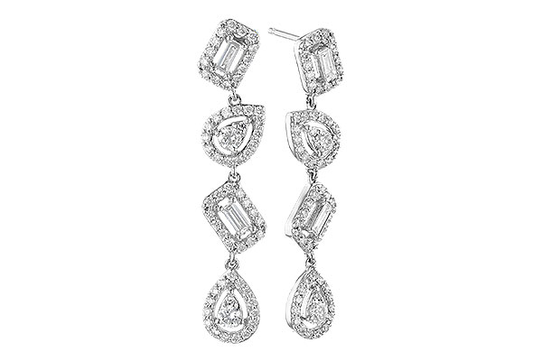 B318-95382: EARR .12 TW BAGUETTES .70 TW