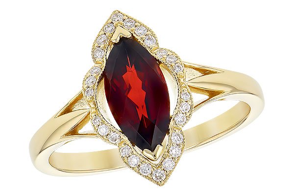 B318-99009: LDS RG 1.25 GARNET 1.36 TGW