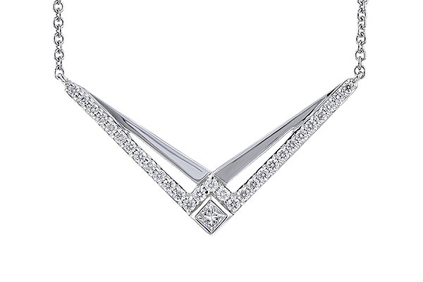 B318-99046: NECKLACE .22 TW