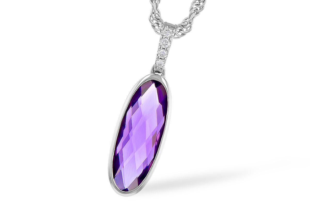 B318-99955: NECK 1.67 AMETHYST 1.70 TGW