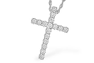 B319-82673: NECKLACE .50 TW