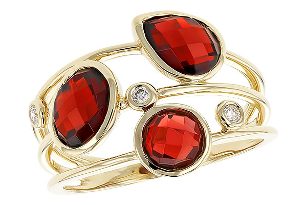 B319-84464: LDS RG 3.07 TW GARNET 3.12 TGW