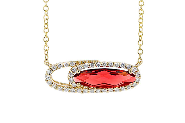 B319-84482: NECK 1.16 GARNET 1.30 TGW