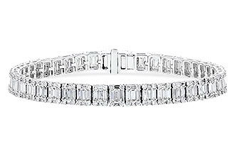 B319-84509: BRACELET 2.72 TW BAGUETTES 4.10 TW