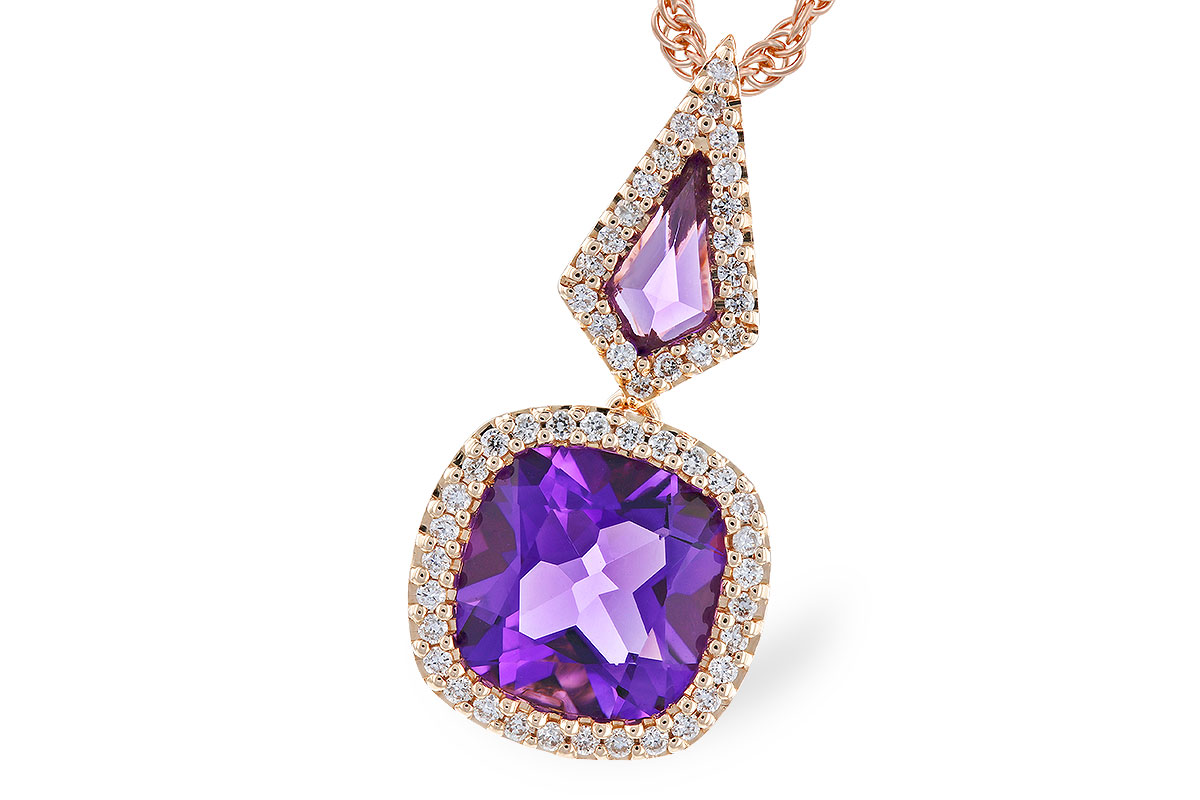 B319-86282: NECK 1.80 TW AMETHYST 1.96 TGW
