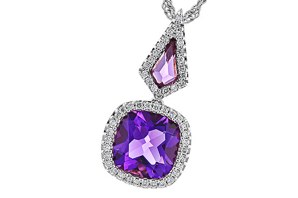B319-86282: NECK 1.80 TW AMETHYST 1.96 TGW
