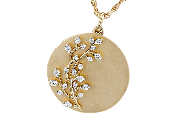 B320-73573: NECKLACE .24 TW