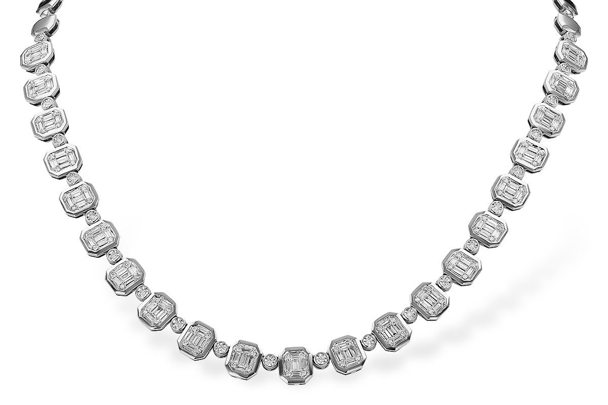 B320-73600: NECKLACE 1.39 BAG 1.80 TW (16")