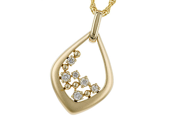 B320-75409: NECKLACE .25 TW