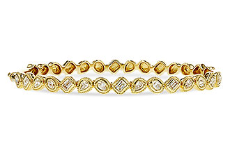 B320-80891: BANGLE 1.00 TW FANCY CUT DIAS