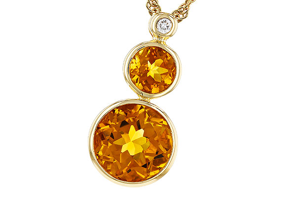 B321-64482: NECK 2.03 CITRINE 2.05 TGW (5MM / 8MM CIT)