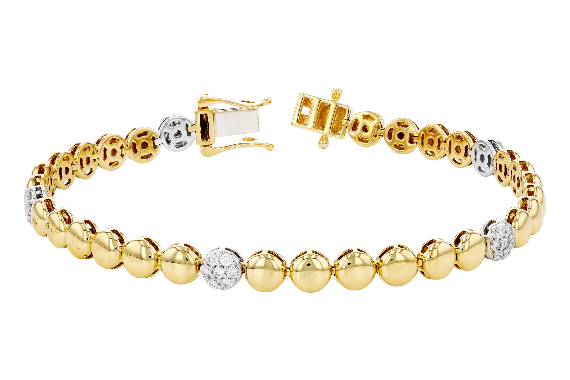 B321-65428: BRACELET .50 TW (7")