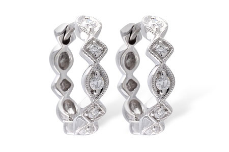 C047-09909: EARRINGS .22 TW