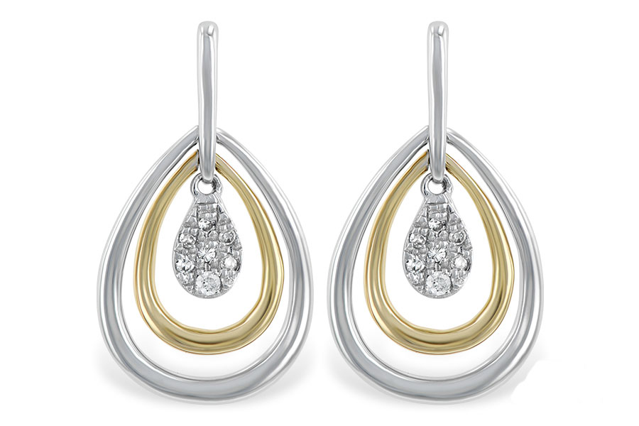 C229-86355: EARRINGS .06 TW