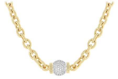C229-89918: NECKLACE 1.27 TW (17.25 INCHES)