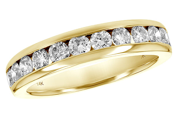C234-44509: LDS WED RG 1.00 TW (12 STONES)