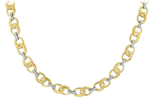 C235-34464: NECKLACE .60 TW (17 INCHES)
