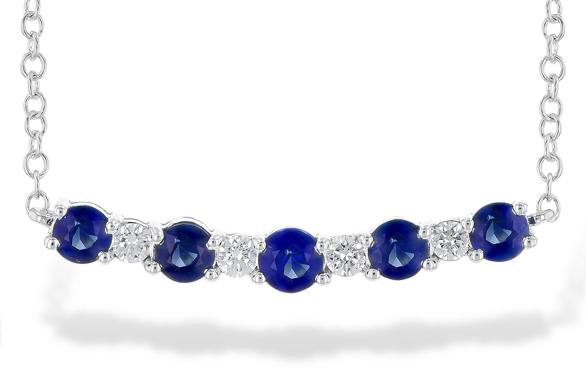 C236-26355: NECK .58 TW SAPP .70 TGW