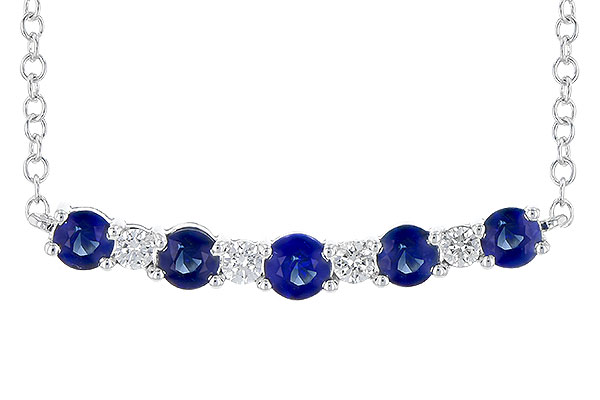 C236-26355: NECK .58 TW SAPP .70 TGW