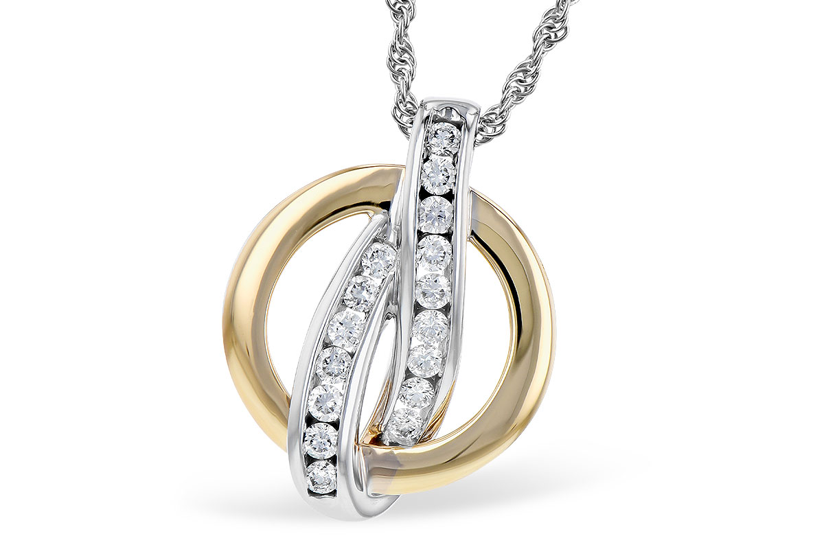 C318-94482: NECKLACE .25 TW